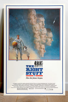 The Right Stuff Ed Harris Glossy Poster | Movie Wall Art | Retro Film Print | Space Race Decor | Cinematic Home Aesthetic | Collector's Gift
