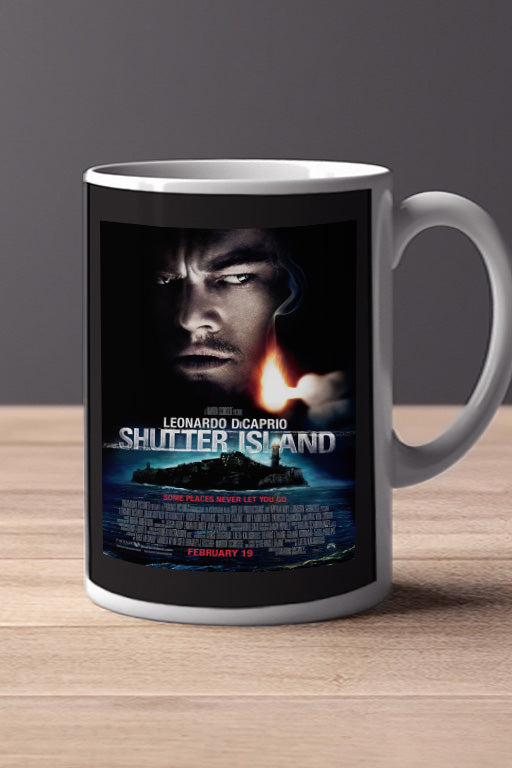 Shutter Island 11oz Mug | Film Mug | Shutter Island Design | Leonardo DiCaprio Mug