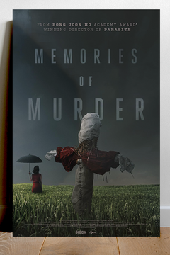 Memories of Murder Poster Song Kang-ho | Film Memorabilia | Premium Gloss Print | Cinematic Art Print