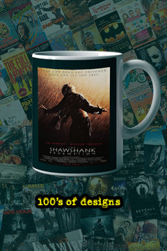 The Shawshank Redemption 11oz Mug | Film Memorabilia | The Shawshank Redemption Design | Tim Robbins Mug