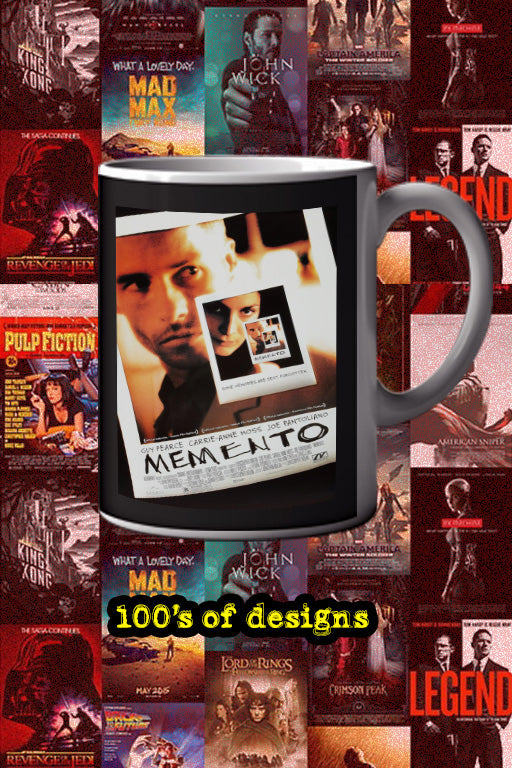 Memento 11oz Mug | Film Memorabilia Design | Memento | Guy Pearce