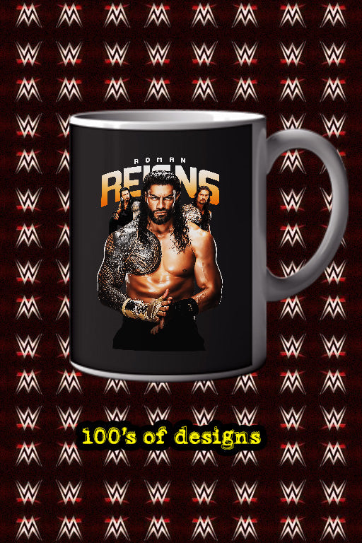 ROMAN REIGNS 11oz Mug | WWE | Wrestling | Roman Reigns Design | Fan Merchandise
