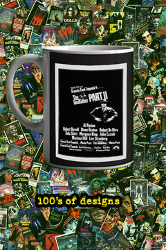 The Godfather 2 11oz Mug | Film Memorabilia | Al Pacino Poster Design