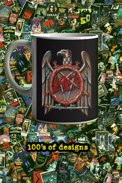 Slayer Rock Band 11oz Mug | Music Artist Design | Heavy Metal Coffee Cup