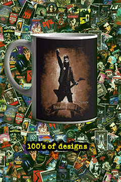Running Wild Ride On The Wildside 11oz Mug | Music Artist Mug | Music Lover Gift | Unique Music Design Mug | Music Fan Cup