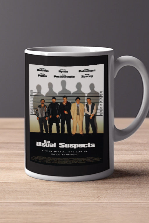 The Usual Suspects 11oz Mug | Film Poster Design | Kevin Spacey