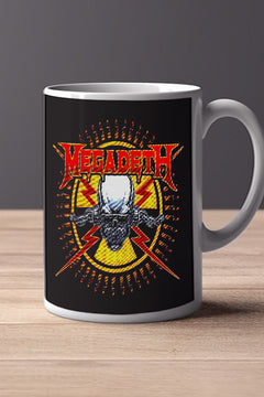 Skull and Bullets 11oz Mug | Music Artist Design | Skull and Bullets Merch | Music Lover Gift