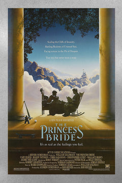 The Princess Bride Cary Elwes & Robin Wright Glossy Poster | Fantasy Movie Art Print | Retro Film Wall Decor | 80s Cult Classic Poster | Movie Lover Gift | High-Quality Cinematic Print