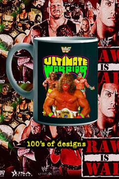 ULTIMATE WARRIOR 11oz Mug | WWE | ULTIMATE WARRIOR Design | Collector's Item