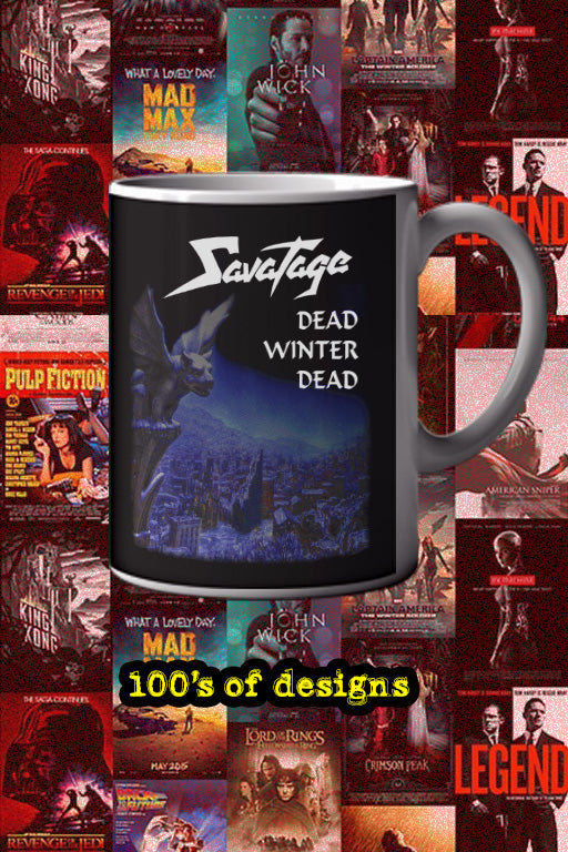 Savatage Dead Winter Dead 11oz Mug | Music Artist Design | Collectible Cup | Gift for Music Lovers | Savatage Fan | Novelty Music Mug