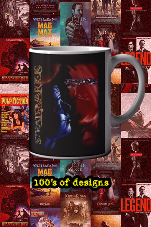 Stratavarius Destiny 11oz Mug | Music Artist Design | Music Lover Gift | Personalized Cup | Coffee Tea Mug | Unique Musician Merch | Vintage Style Mug