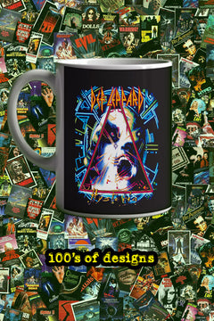 Def Leppard Hysteria 11oz Mug | Music Artist Design | Rock Band Merchandise