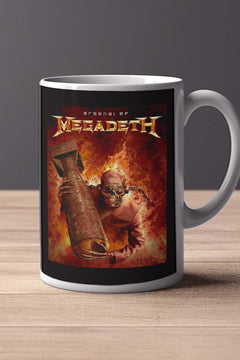 Megadeth Arsenal of Megadeth 11oz Mug | Music Artist | Megadeth Design | Rock Band Gift