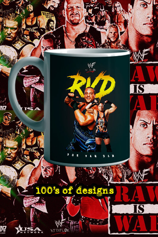ROB VAN DAM 11oz Mug | WWE Superstar ROB VAN DAM Design