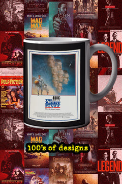 The Right Stuff 11oz Mug | Film Poster Design | Lead Actor's Name