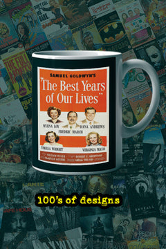 The Best Years of Our Lives 11oz Mug | Film Poster Design | Classic Movie | Vintage Cinema | Dana Andrews