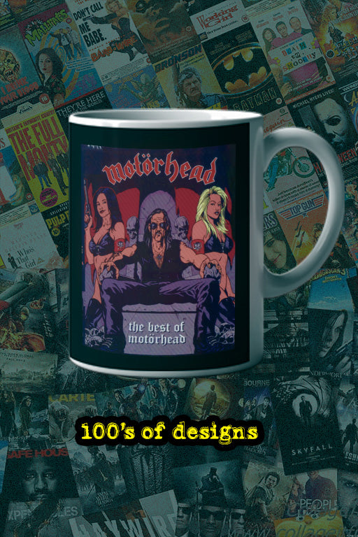 The Best Of Motorhead 11oz Mug | Music Artist Merchandise | Rock and Roll Gift | Heavy Metal Coffee Cup | Music Lover Collectible