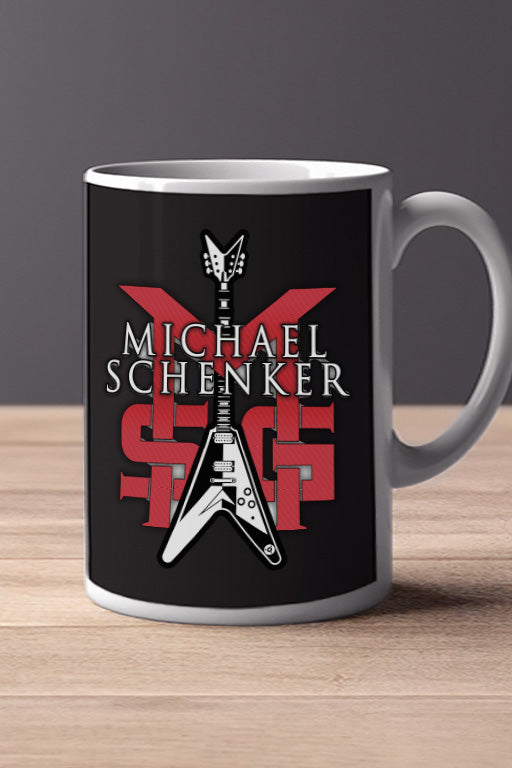 Michael Shenker 11oz Mug | Music Artist Design | Rock Guitarist | Gift for Music Lovers | Coffee Cup | Unique Musician Merchandise