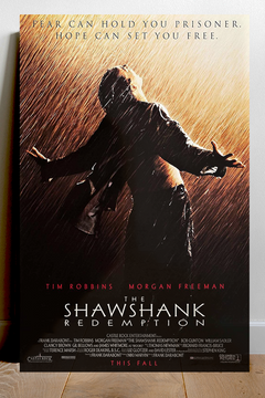 The Shawshank Redemption Tim Robbins Gloss Poster | Classic Film Wall Art | Movie Memorabilia | Iconic Movie Poster Design