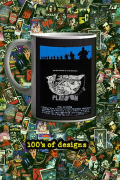 Platoon 11oz Mug | Film Memorabilia | Platoon Design | Charlie Sheen