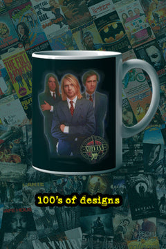 Nirvana 11oz Mug | Music Artist | 90s Grunge | Rock Band | Kurt Cobain | Coffee Cup | Collectible | Vintage Design