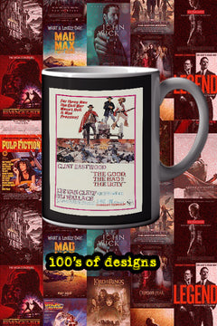 The Good, the Bad and the Ugly 11oz Mug | Film Memorabilia | Clint Eastwood Artistic Design