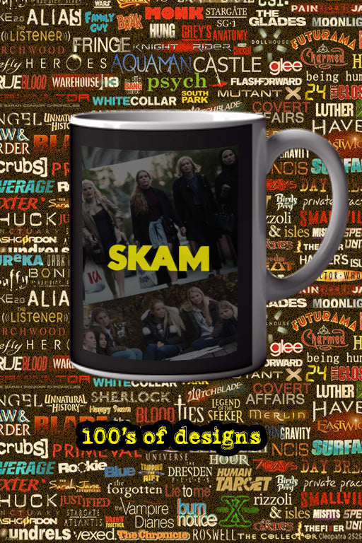 Skam 11oz Mug featuring Actor Name | TV Show Gift | Skam Design Mug | Trendy TV Show Merchandise
