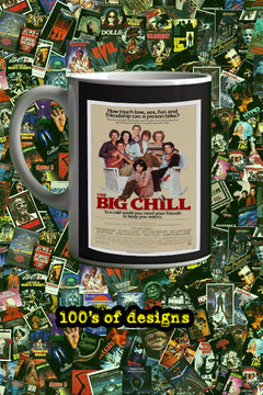 The Big Chill 11oz Mug featuring Kevin Kline | Film Poster Design for Etsy & Shopify | Retro Movie Memorabilia