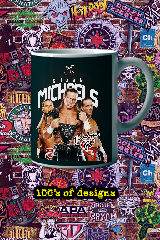 SHAWN MICHAELS 11oz Mug | WWE Superstar Wrestler Shawn Michaels Design