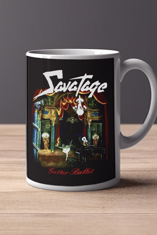 Savatage Gutter Ballet 11oz Mug | Music Artist Inspired | Savatage Fan Gift | Gutter Ballet Design | Music Lover | Coffee Cup Mug