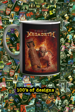 Megadeth Arsenal of Megadeth 11oz Mug | Music Artist | Megadeth Design | Rock Band Gift