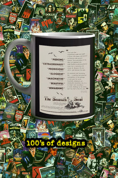 The Seventh Seal 11oz Mug | Film Poster Design | Max Von Sydow