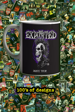 The Exploited MMXX Tour 11oz Mug | Music Artist Mug | Punk Rock Coffee Cup | Concert Merchandise Mug