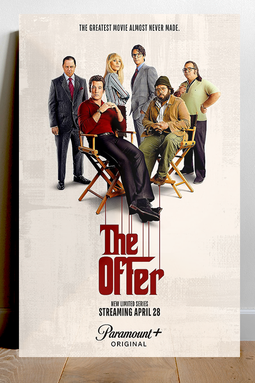 The Offer: Miles Teller Premium Gloss Poster | TV Show Memorabilia | The Offer Design | Gift for The Offer Fans