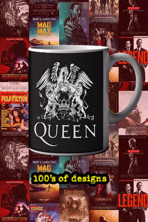 Queen 11oz Mug | Music Artist | Music Lover Gift | Queen Design | Coffee Cup