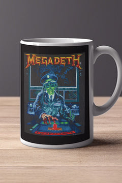 Vic Rattlehead 11oz Mug | Music Artist Design | Metal Fan Coffee Cup | Heavy Metal Gift