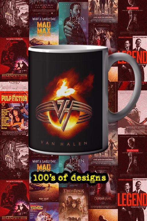Van Halen 11oz Mug | Music Artist Design | Rock Band Collectible Mug