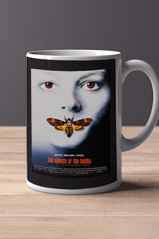 The Silence of The Lambs 11oz Mug | Film Poster Design | Anthony Hopkins
