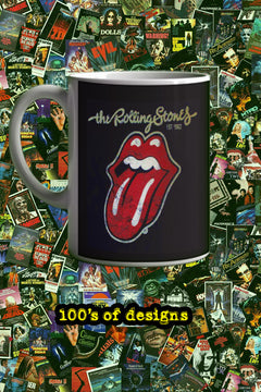 The Rolling Stones Logo 11oz Mug | Music Artist | Rock Band | Classic Design | Gift for Fans