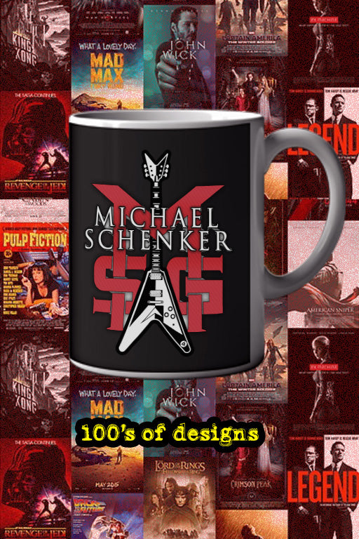 Michael Shenker 11oz Mug | Music Artist Design | Rock Guitarist | Gift for Music Lovers | Coffee Cup | Unique Musician Merchandise
