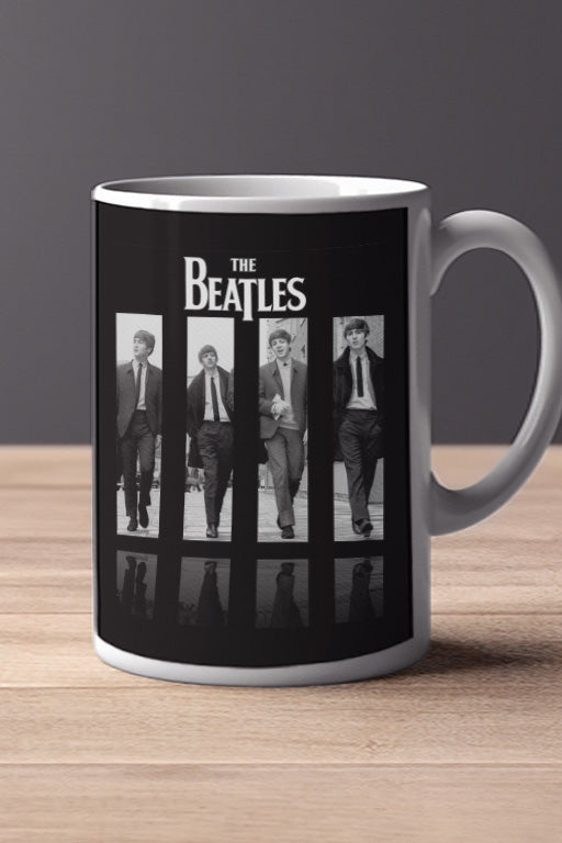 The Beatles 11oz Mug | Music Lover Gift | Music Artist Merch | Ceramic Coffee Cup