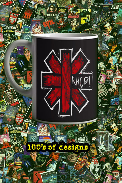 Red Hot Chilli Peppers 11oz Mug | Music Artist Design | Gift for Music Lovers | Rock Band Fan Merchandise | Red Hot Chilli Peppers Collectible Mug