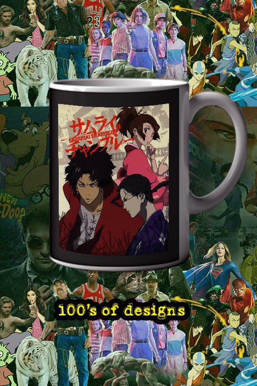 Samurai Champloo 11oz Mug featuring Mugen | Jin | Fuu Official Merchandise