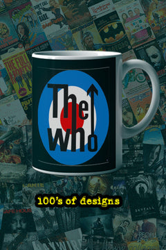 The Who Logo 11oz Mug | Music Artist | Band | Classic Rock | Vintage Design