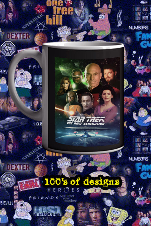 Star Trek The Next Generation 11oz Mug | TV Show | Picard Ready for Tea Mug