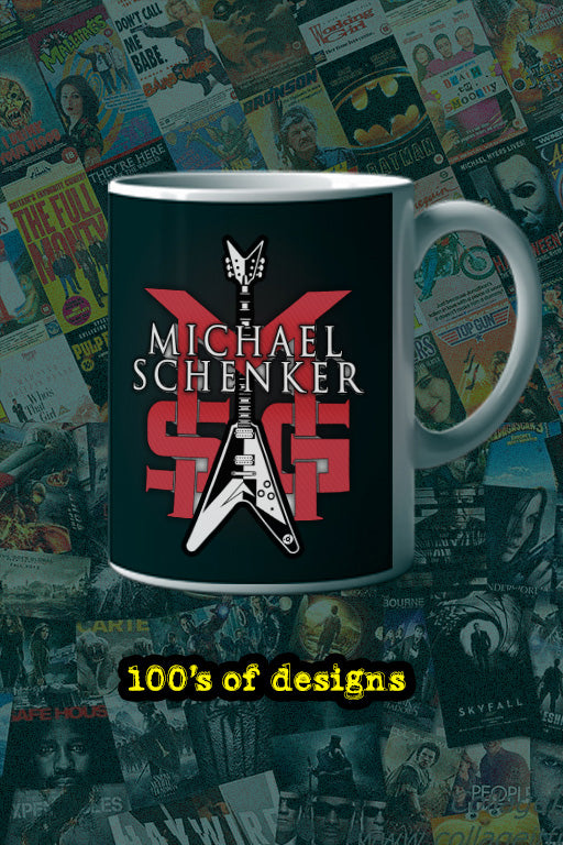 Michael Shenker 11oz Mug | Music Artist Design | Rock Guitarist | Gift for Music Lovers | Coffee Cup | Unique Musician Merchandise