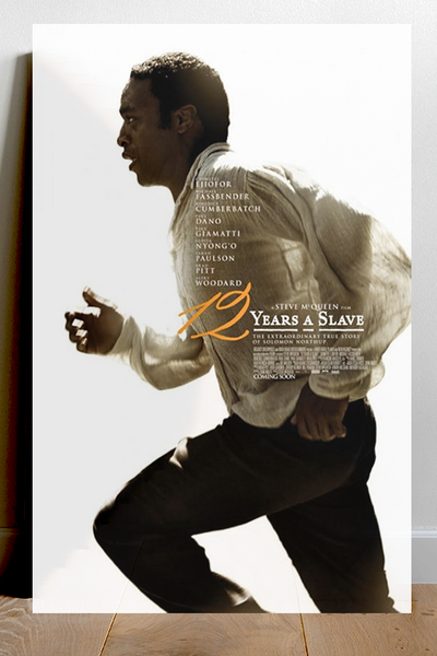 12 Years a Slave | Chiwetel Ejiofor | Premium Gloss Poster | Movie Film Design | Wall Art Décor | Historical Drama | Vintage Style | Etsy & Shopify | Cinematic Art Print