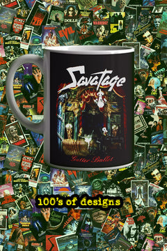 Savatage Gutter Ballet 11oz Mug | Music Artist Inspired | Savatage Fan Gift | Gutter Ballet Design | Music Lover | Coffee Cup Mug