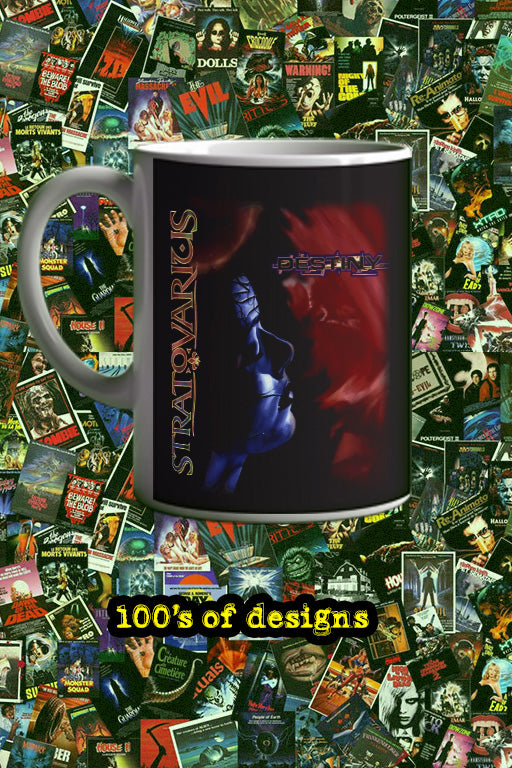 Stratavarius Destiny 11oz Mug | Music Artist Design | Music Lover Gift | Personalized Cup | Coffee Tea Mug | Unique Musician Merch | Vintage Style Mug