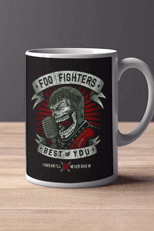 Foo Fighters Best Of You 11oz Mug | Music Artist | Coffee Cup Mug | Rock Band | Best Of You Design